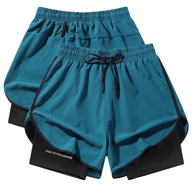 Rapid-Dry Unisex Sports Shorts - Ace Fashion
