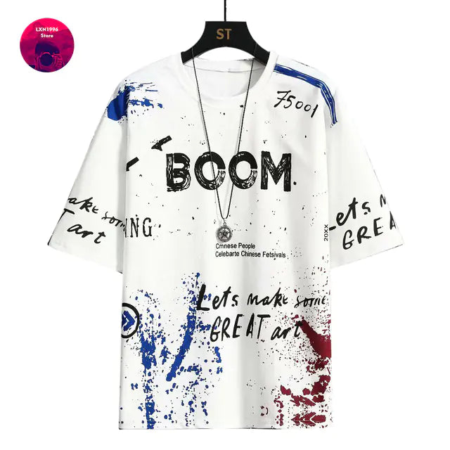 Summer Street Style Men's T-Shirts