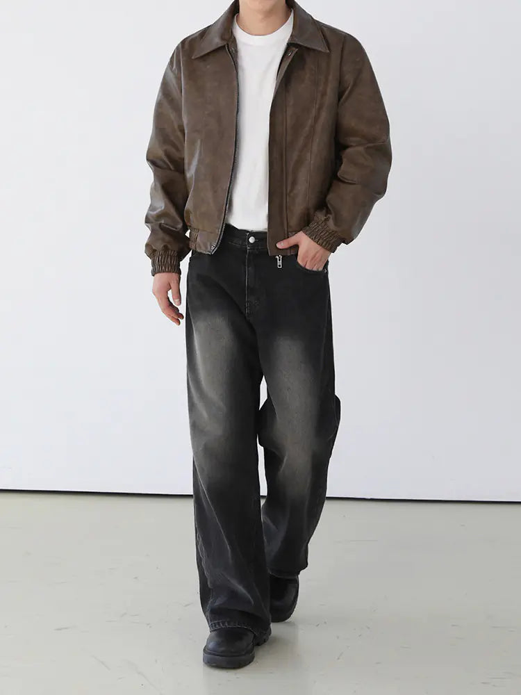 Vintage American Straight Jeans for Men - Ace Fashion